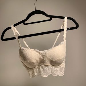 Victoria’s Secret lace pushup bralette (small)